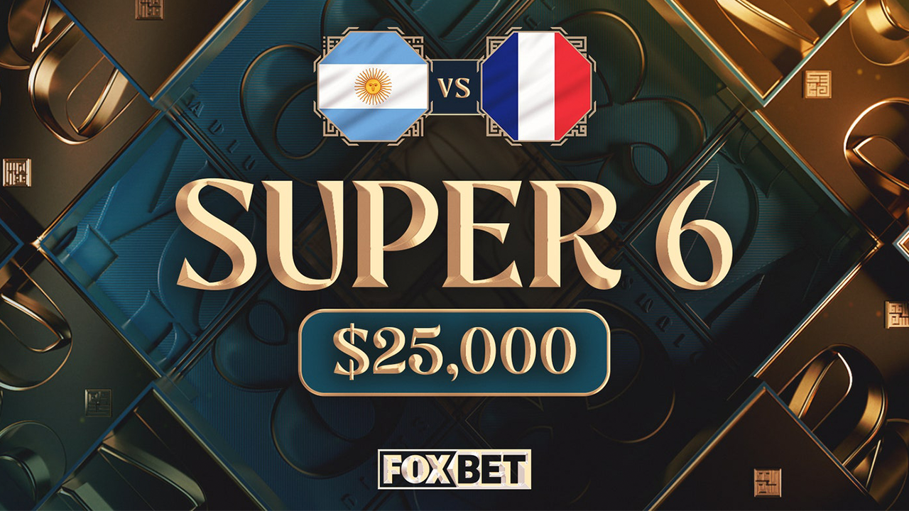 FOX Bet Super 6: Win $25K jackpot on Argentina-France World Cup final