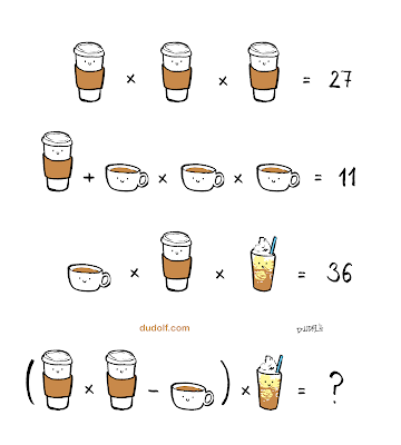 Coffee cup brain teaser: Can you solve this math puzzle?