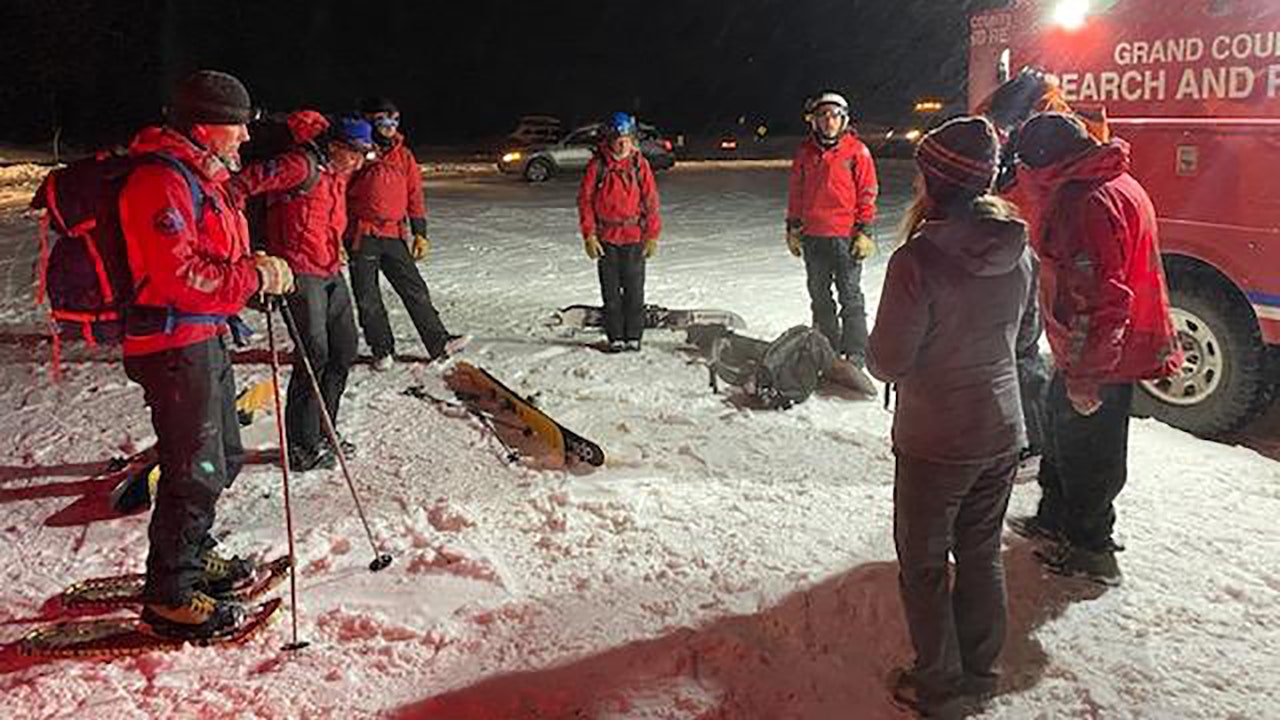 Hiker triggers avalanche in Colorado, gets carried 40 feet, rescuers say