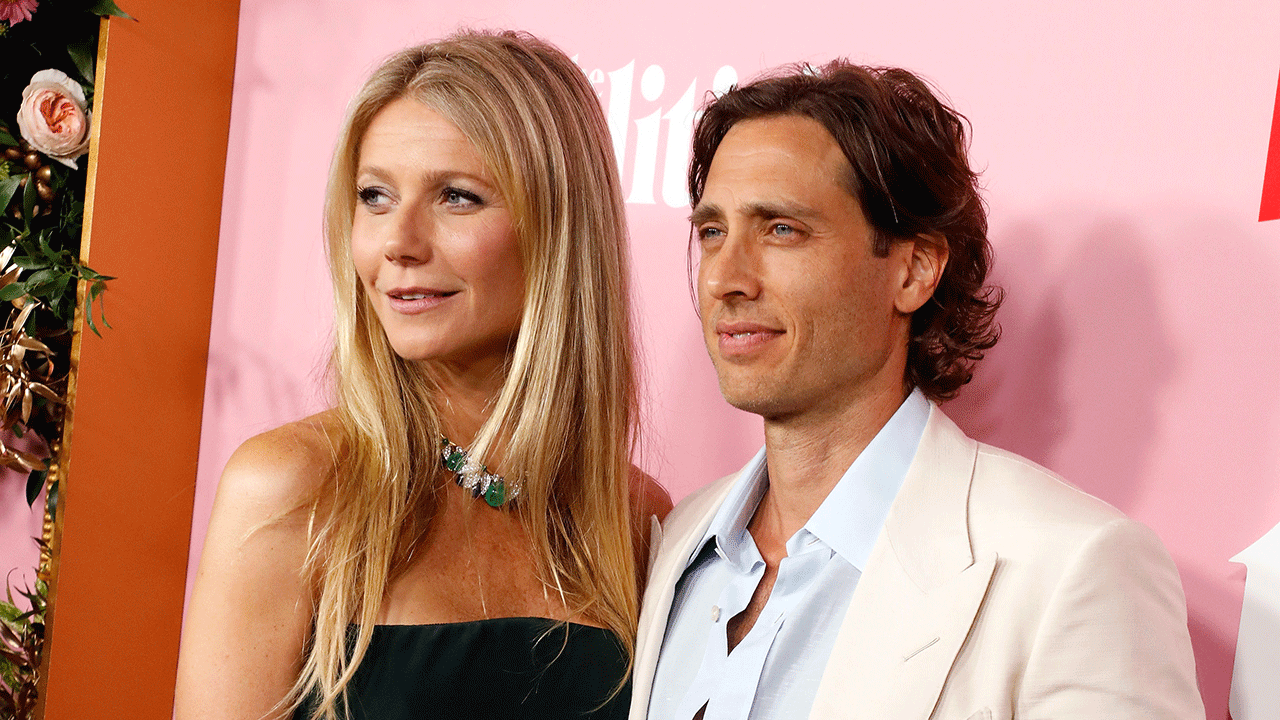 Gwyneth Paltrow and husband Brad Falchuk at "The Politician" premiere