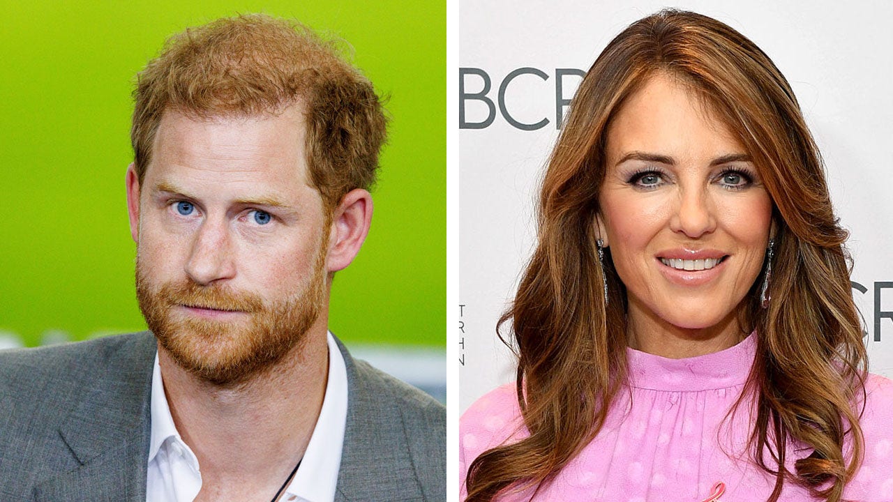Elizabeth Hurley speaks out on rumors that she took Prince Harry's virginity when he was a teenager