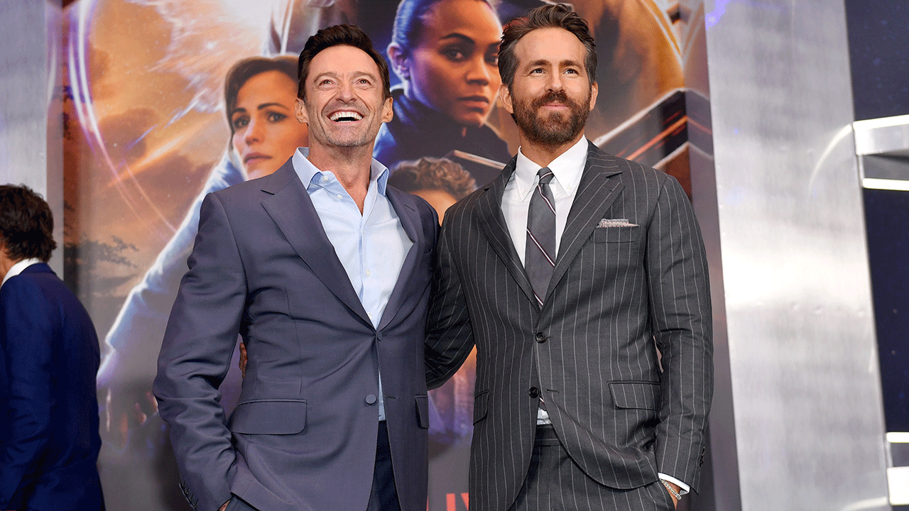 Hugh Jackman pleads that Ryan Reynolds' 'Spirited' song doesn't get nominated for an Oscar in humorous video