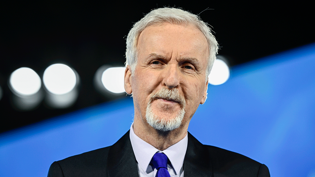 James Cameron at premiere of 