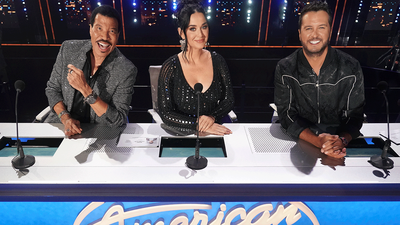 Katy Perry Lionel and Luke on "American Idol"