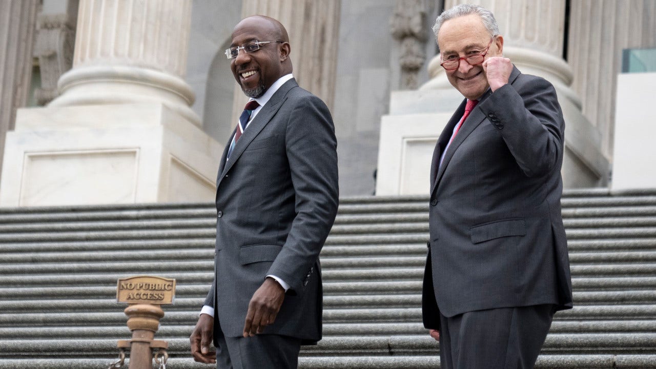 Democrats re-elect Schumer as leader after expanding Senate majority to 51