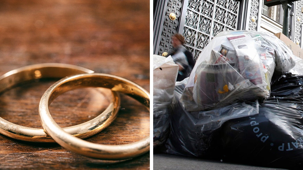 Amazing recovery: New Hampshire man rescues wedding rings from 20 tons of trash