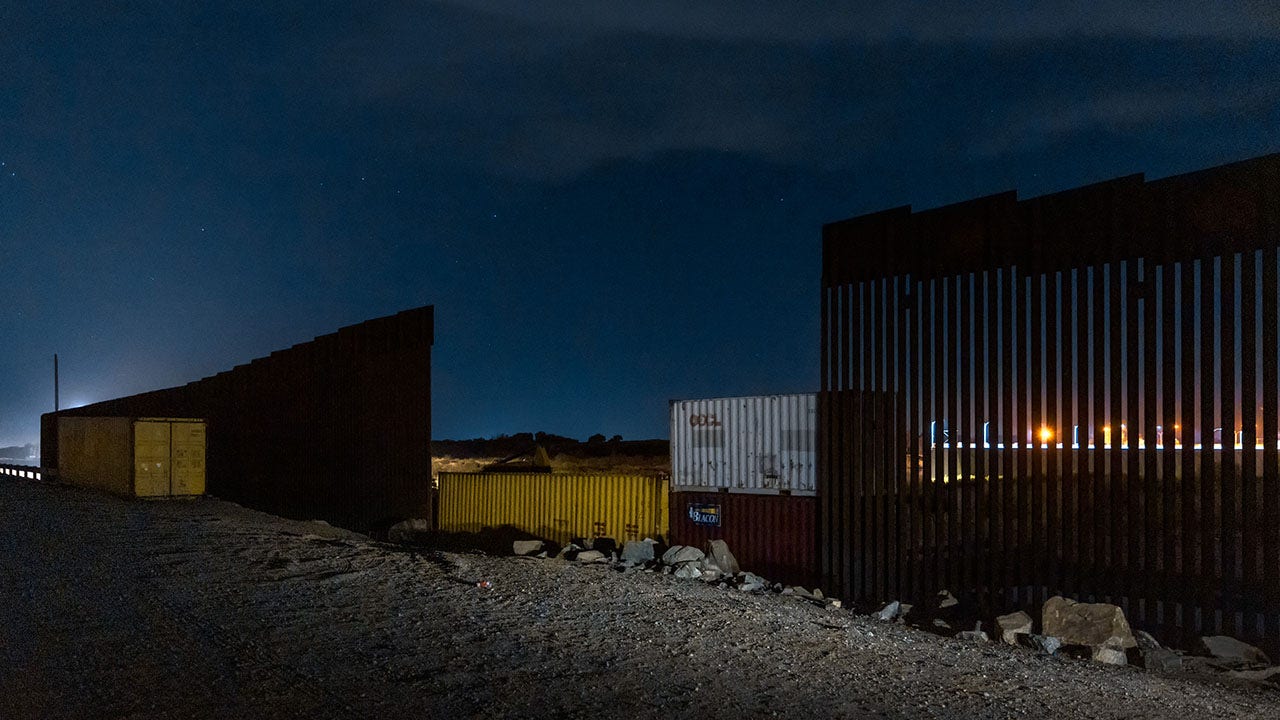 Biden admin sues Arizona over creation of shipping container border wall to stop illegal immigration