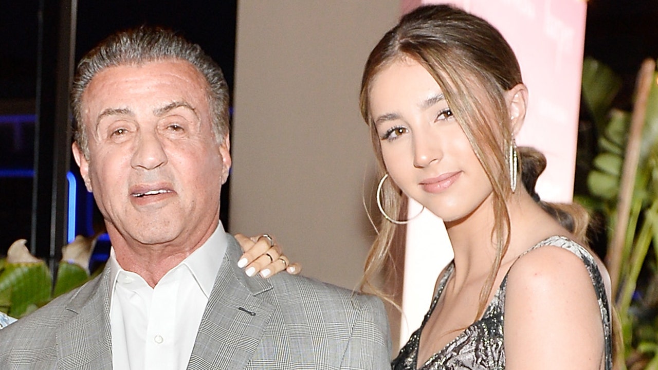 Sylvester Stallone with his daughter, Scarlet Rose Stallone, leaving Madeo  Ristorante in Beverly Hills, Los Angeles, California. Featuring: Sylvester  Stallone, Scarlet Rose Stallone Where: Los Angeles, Calfornia, United  States When: 15 Aug