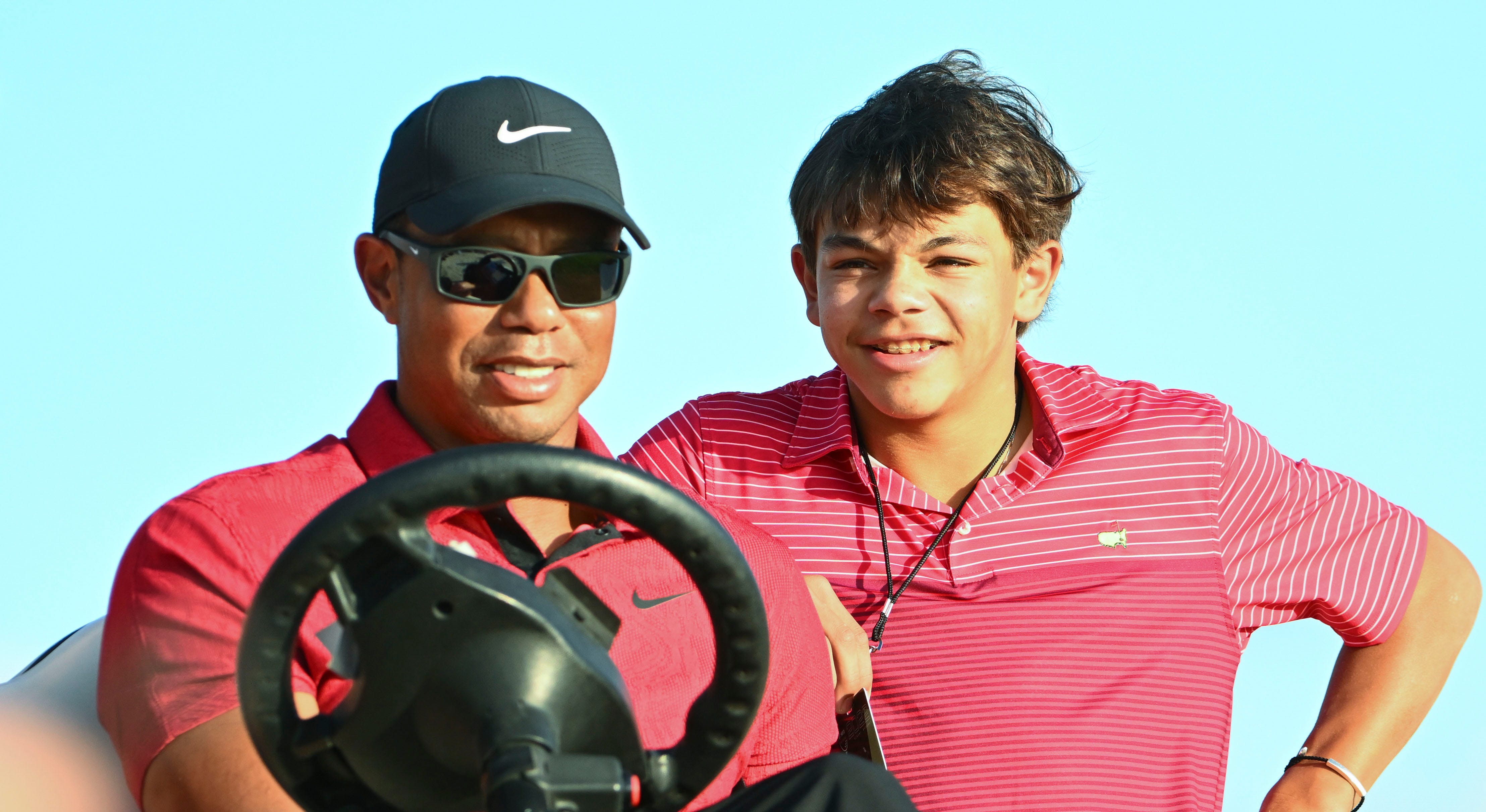 Tiger Woods reveals his son, Charlie, 13, is already outdriving him Fox News