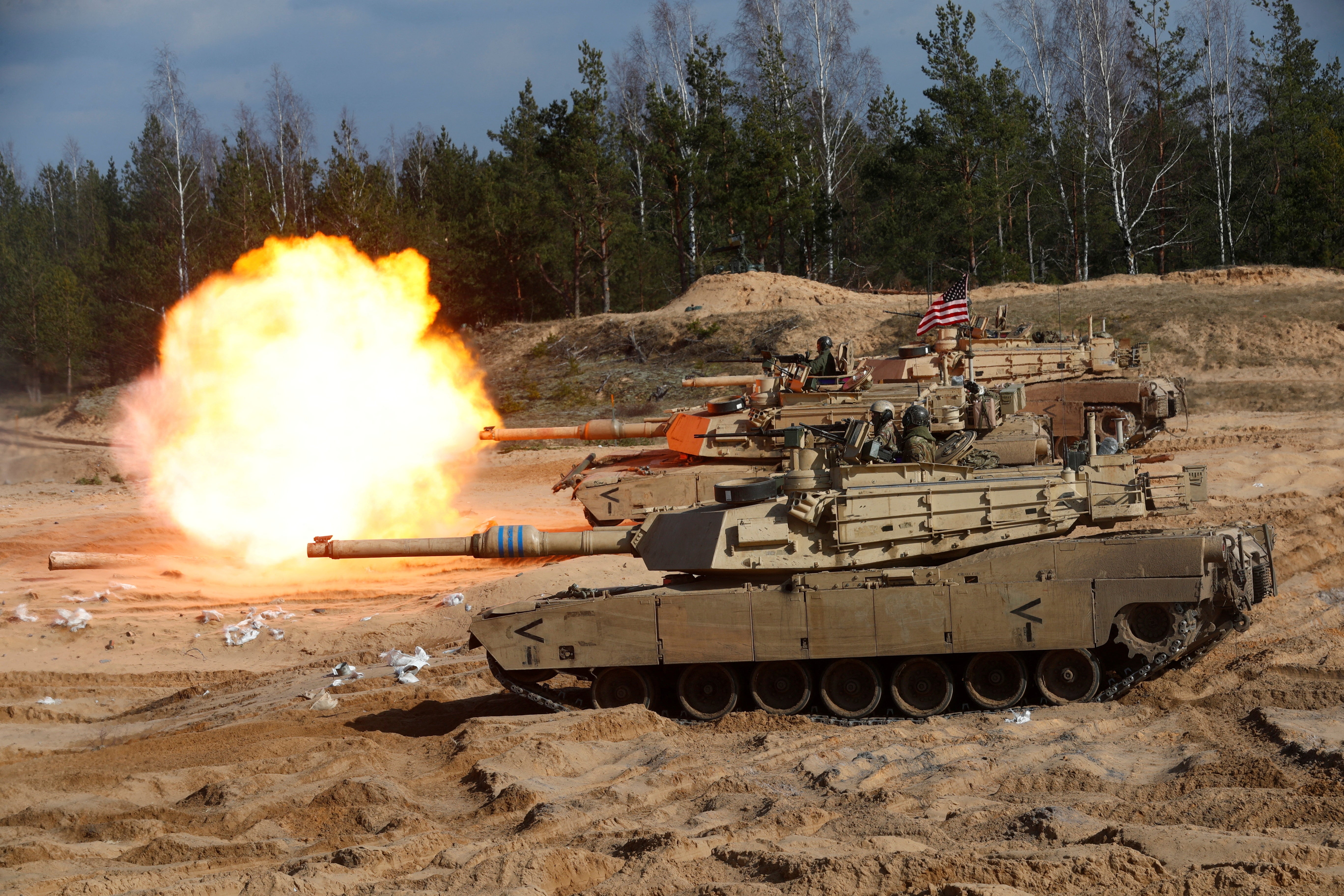 Pentagon aiming to deliver 31 US Abrams tanks to Ukraine as soon as this fall