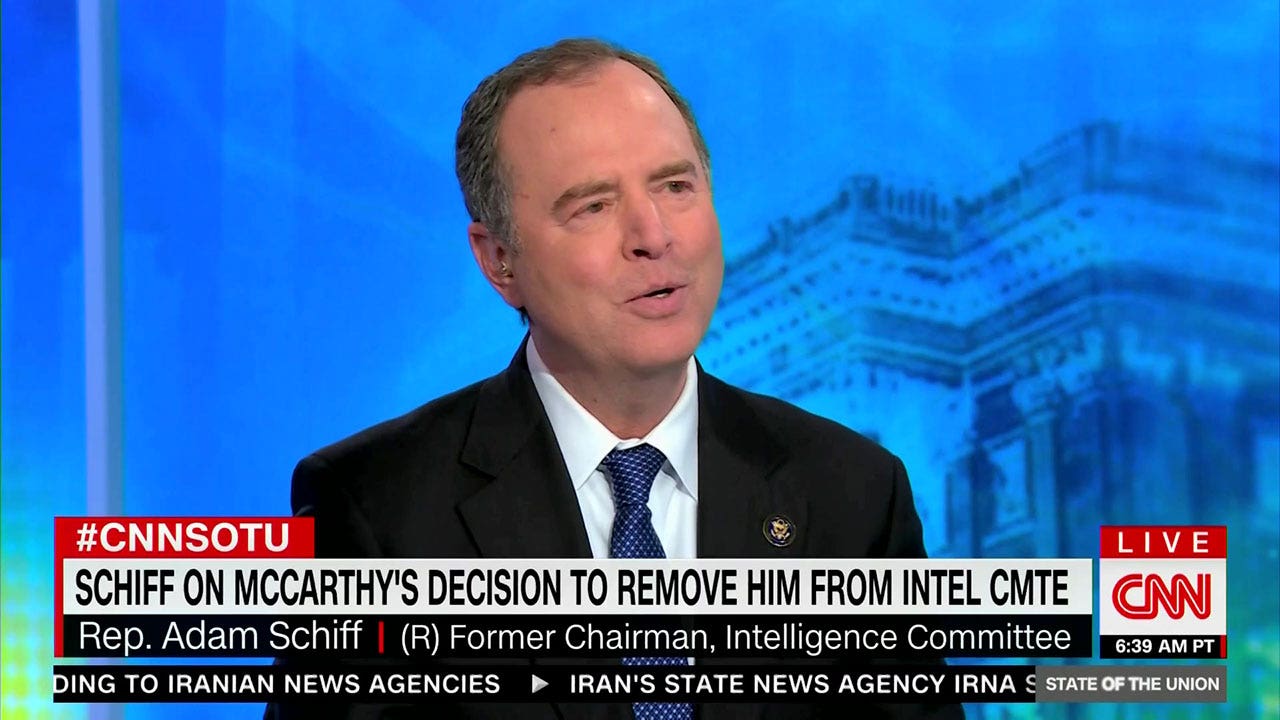CNN labels Adam Schiff a Republican during rare clash on Russia collusion: 'That turned out not to be true'