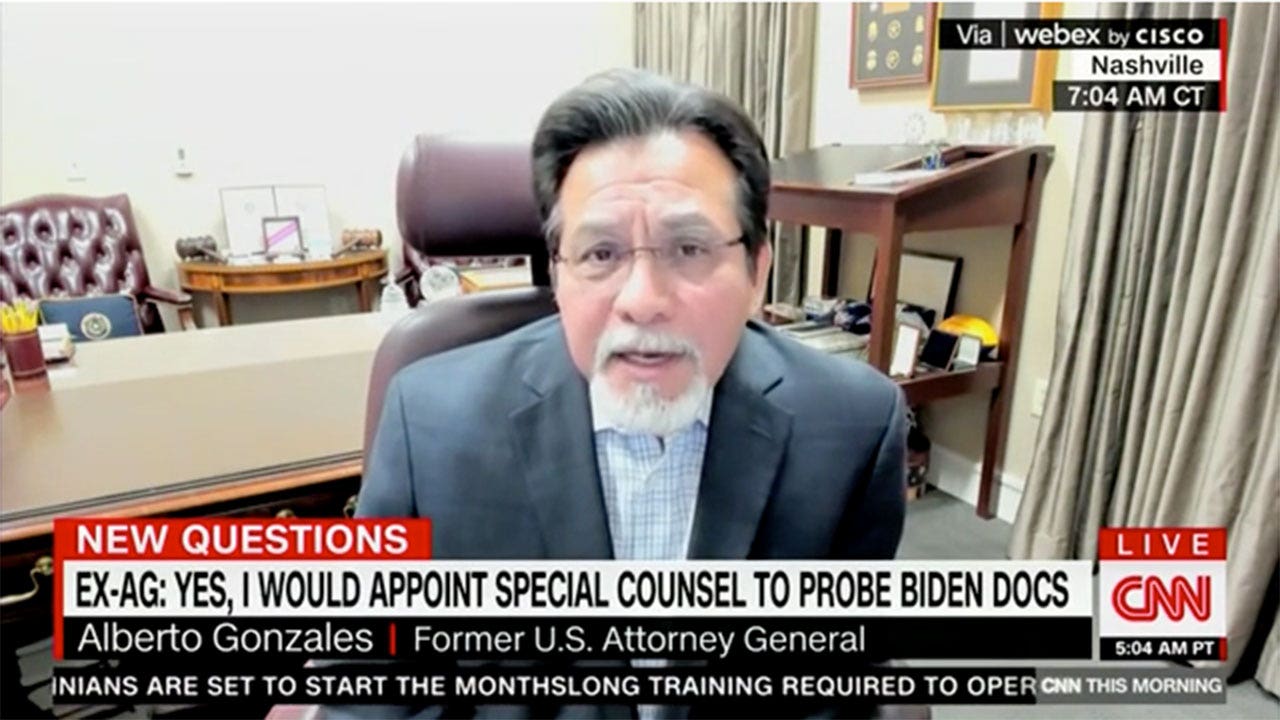 Fmr. attorney general calls for special counsel to investigate Biden classified documents