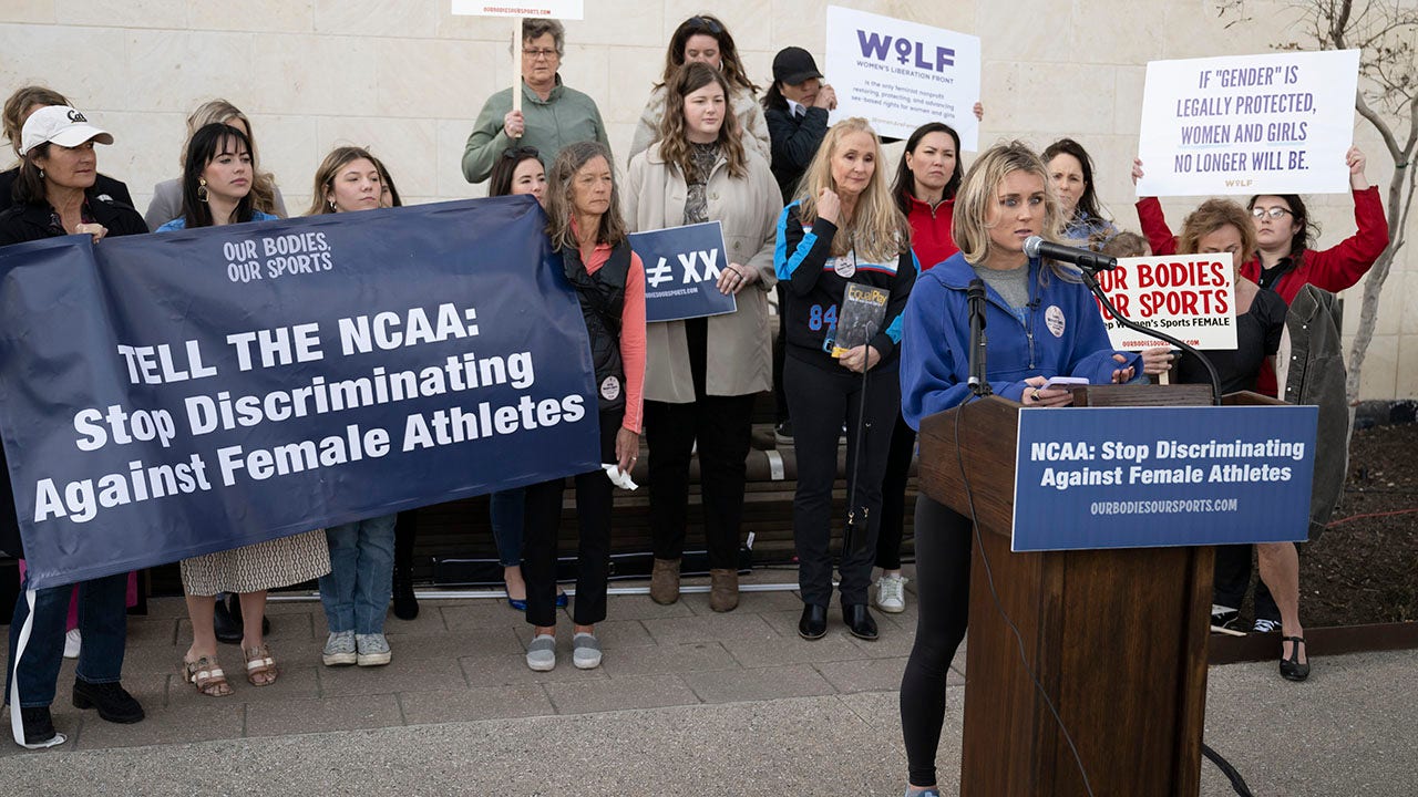 Women’s advocacy group hand-delivers demand letter to NCAA ‘to keep women’s collegiate sports female’
