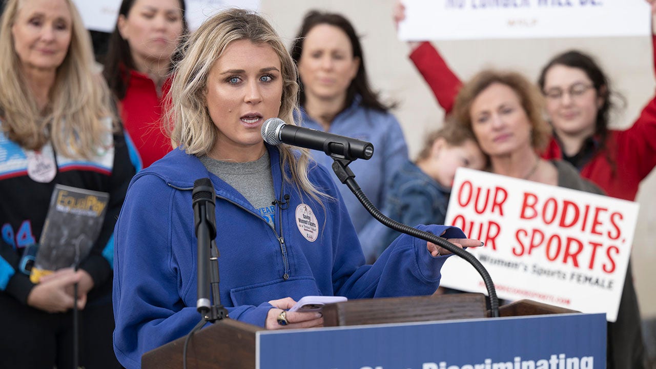 Swimmer Riley Gaines Responds to Accusations She Spread Violence at SFSU Event