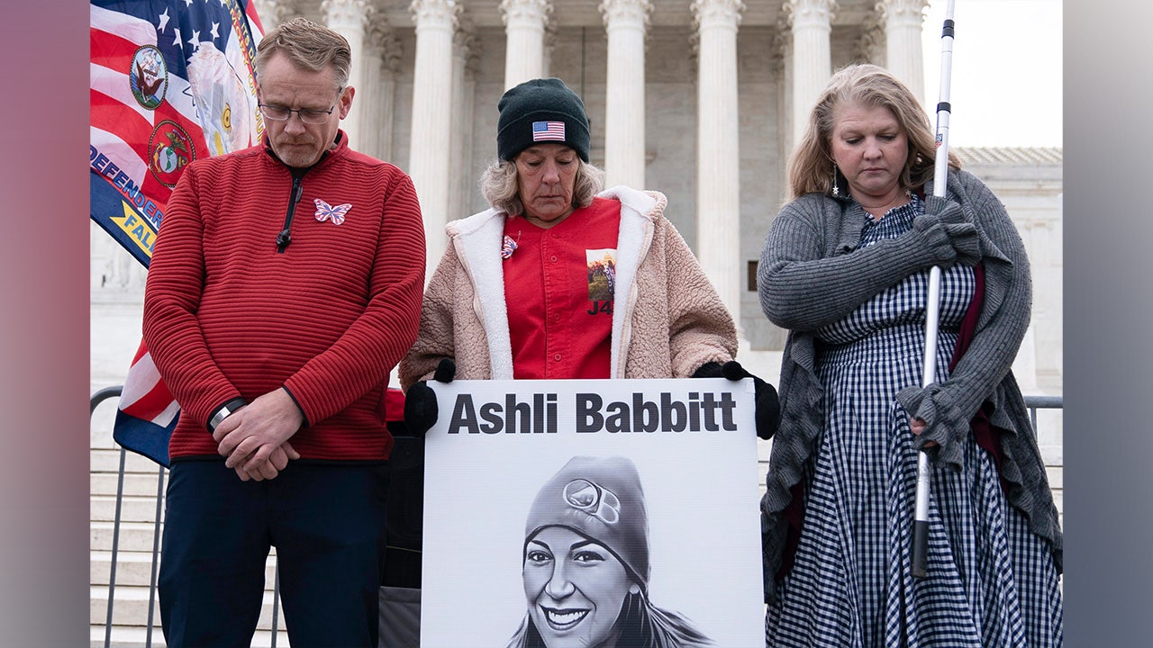 Arrest of Ashli Babbitt's mom on Jan. 6 anniversary 'doesn't smell right': widower