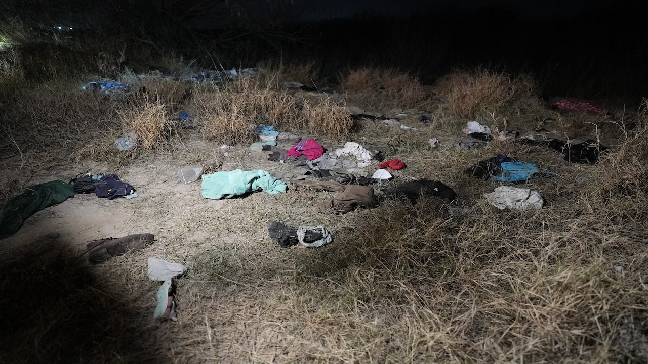 Debris liters Southern border