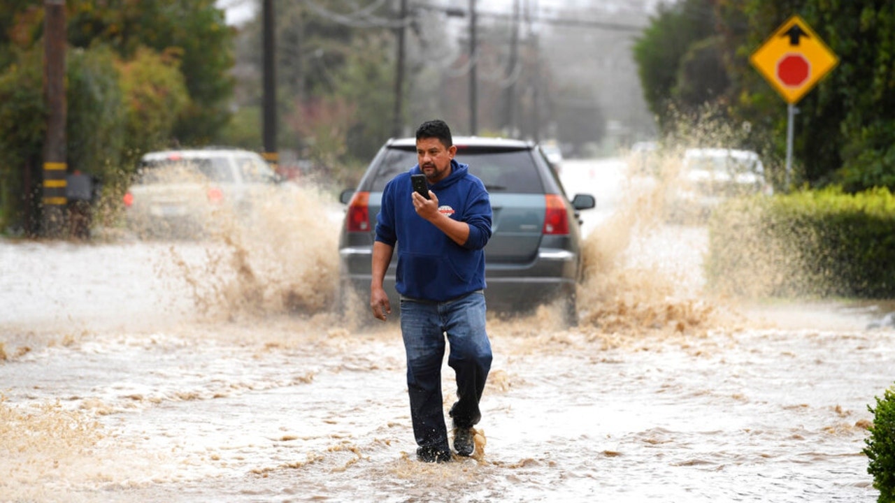 Dangerous weather conditions continue in California as tens of