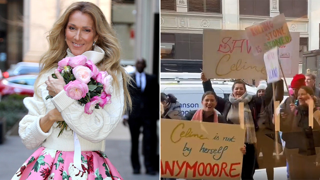 Celine Dion followers protest outdoors Rolling Stone workplaces after she's left off of '200 Biggest Singers' record