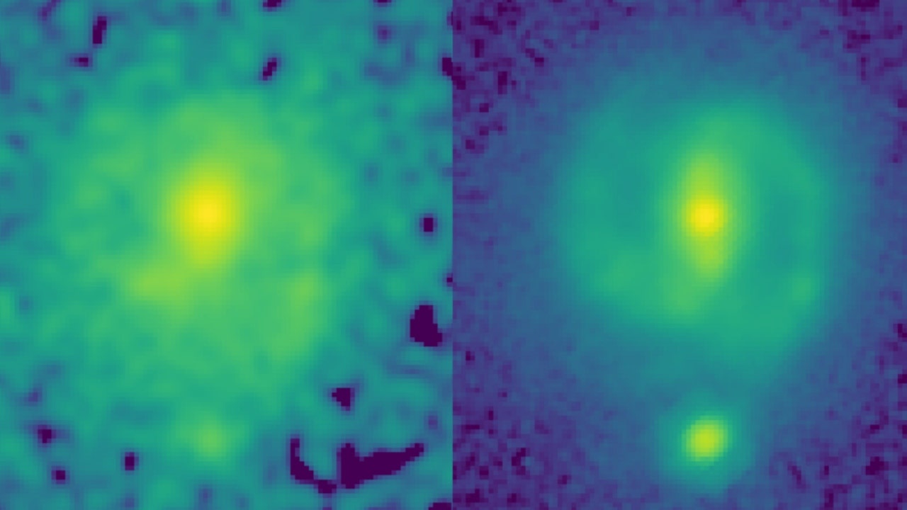 The James Webb Telescope reveals forbidden galaxies billions of years ago