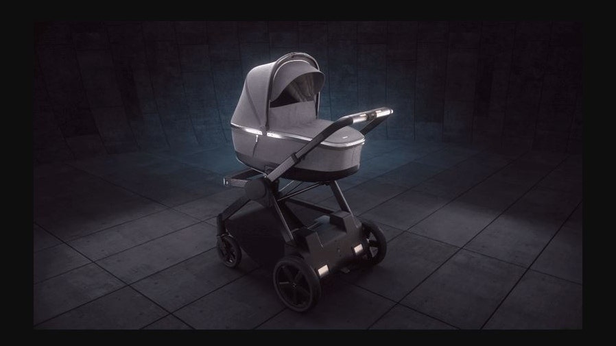 $3,300 self-driving stroller latest high-tech product for parents