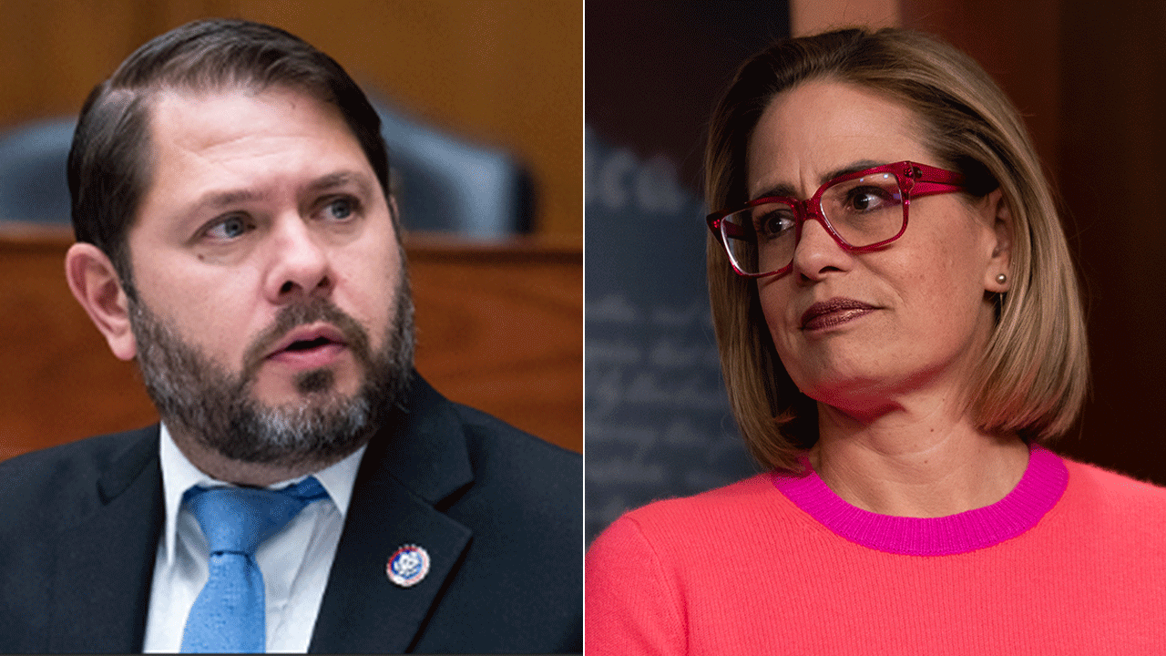 Arizona Democratic Congressman Ruben Gallego and Independent Arizona Sen. Kyrsten Sinema