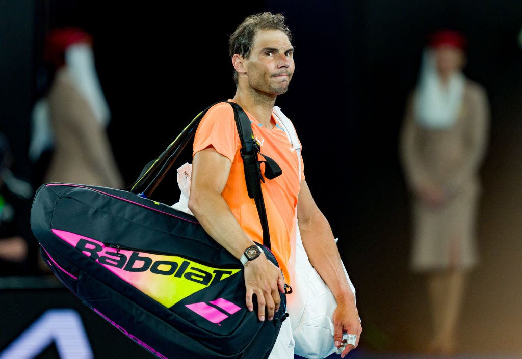 Rafael Nadal stunned by American in straight sets at Australian Open, out in second round