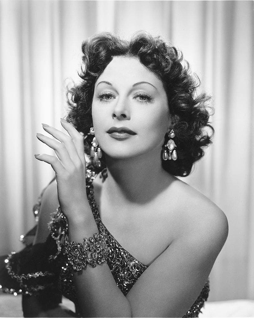 Bio shot of Hedy Lamarr