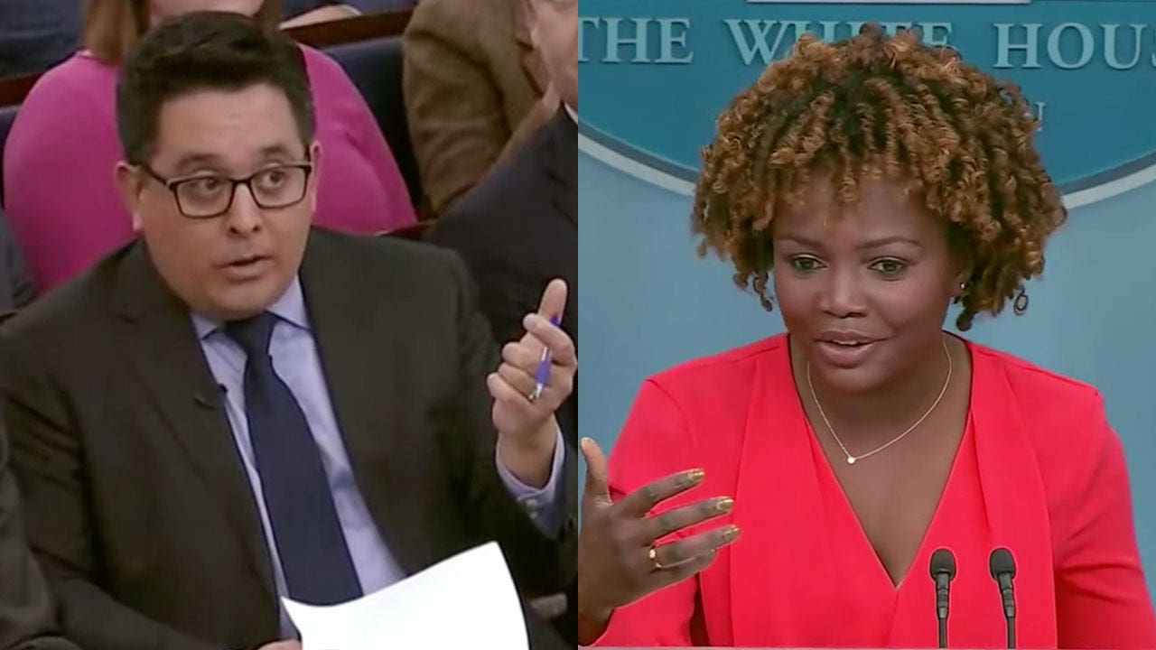 Karine Jean-Pierre, CBS reporter clash over Biden docs: 'You don't need to be contentious with me here, Ed'