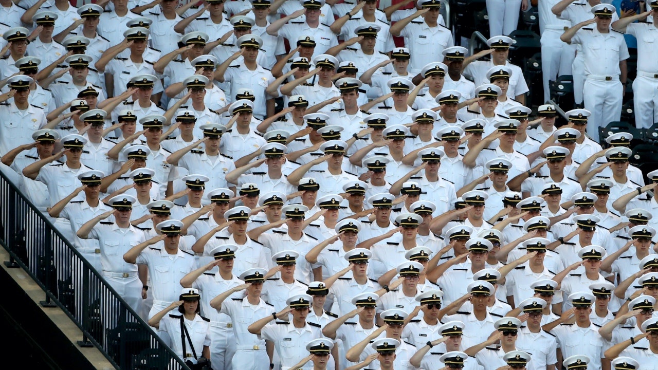 Admiral dodges question over US Merchant Marine Academy official's tweet about 'white, male' misogyny, racism