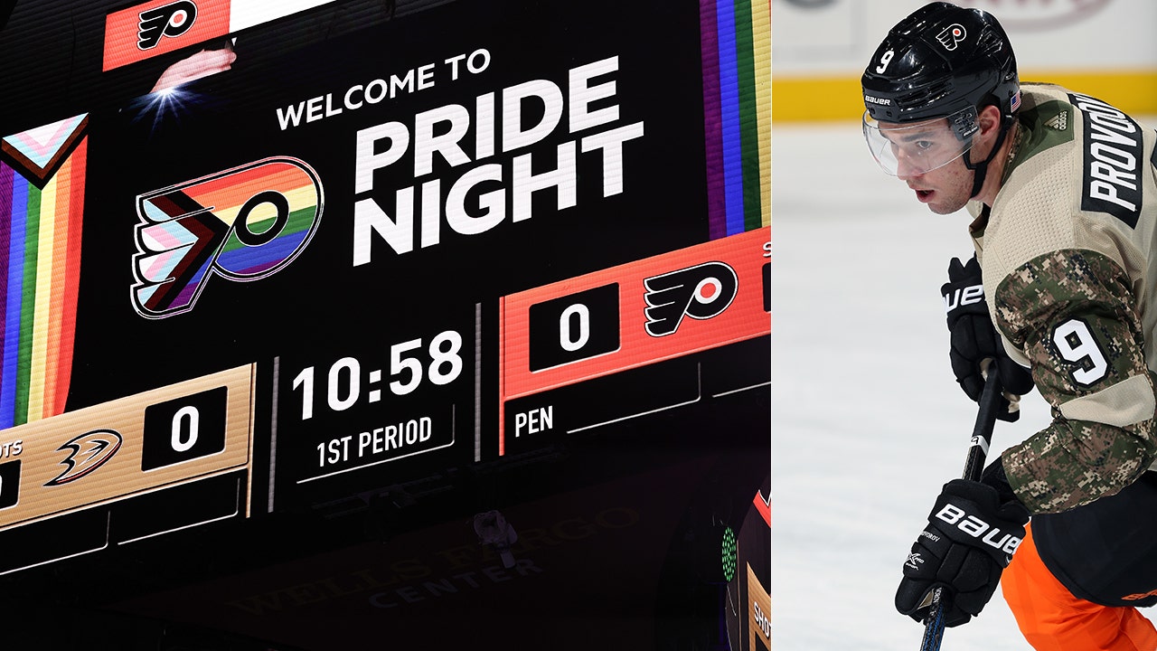 ESPN writer calls out Flyers player for wearing jersey to support military  but skipping LGBTQ sweater