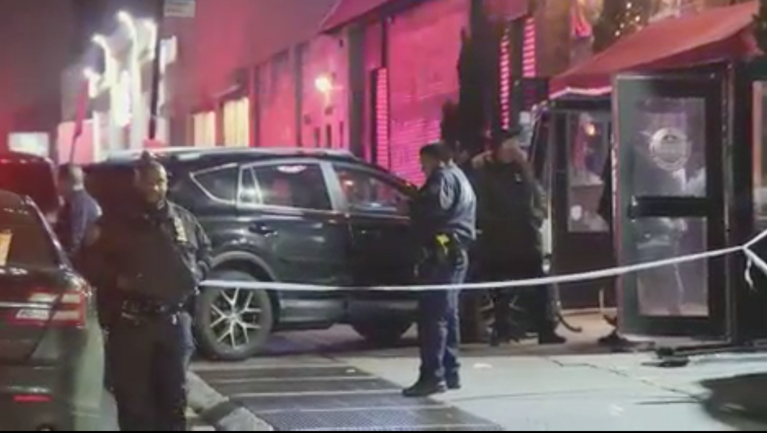 Vehicle slams into Manhattan restaurant leaving at least 18 people injured