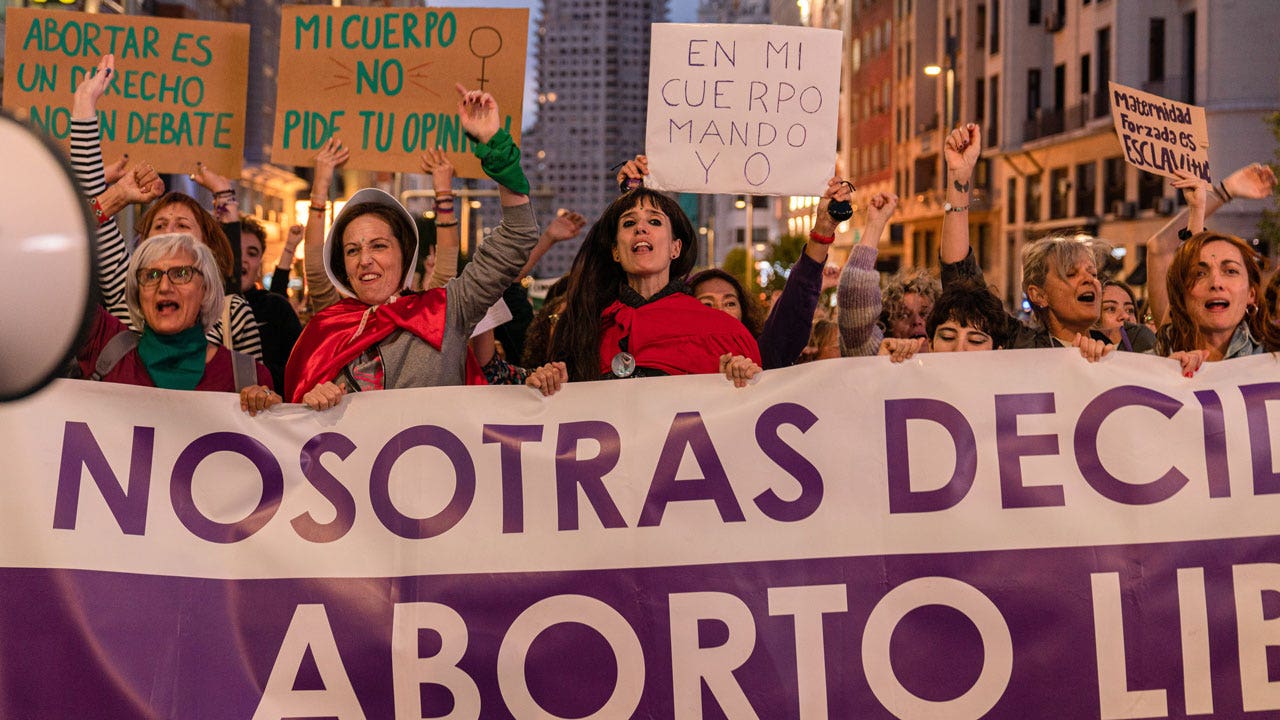Debate in Spain over regional abortion rights restrictions