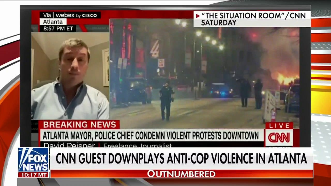 Media accused of downplaying violence again during Atlanta riots: 'It ...