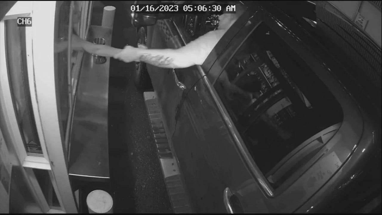 Washington man arrested after caught on camera trying to abduct barista through drive-thru window: police