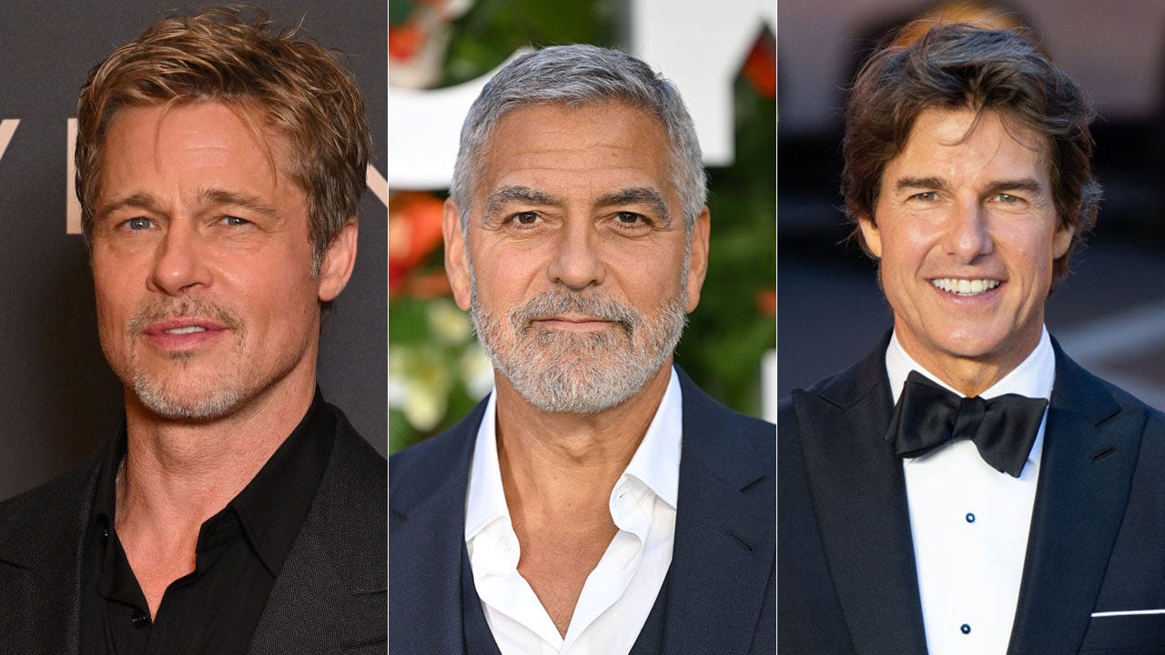 Brad Pitt, George Clooney, Tom Cruise: Hollywood leading men aging  gracefully | Fox News