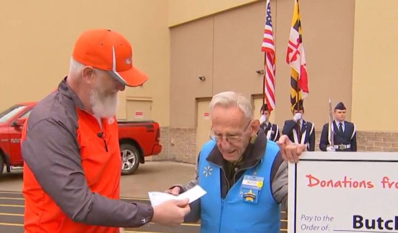 82-year-old Walmart employee retires after viral TikTok video raises over $100,000 on GoFundMe