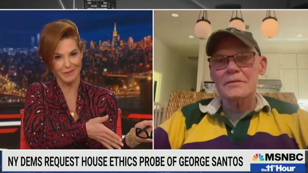 James Carville wants George Santos in Congress: Dems can beat him like  'political piñata' | Fox News