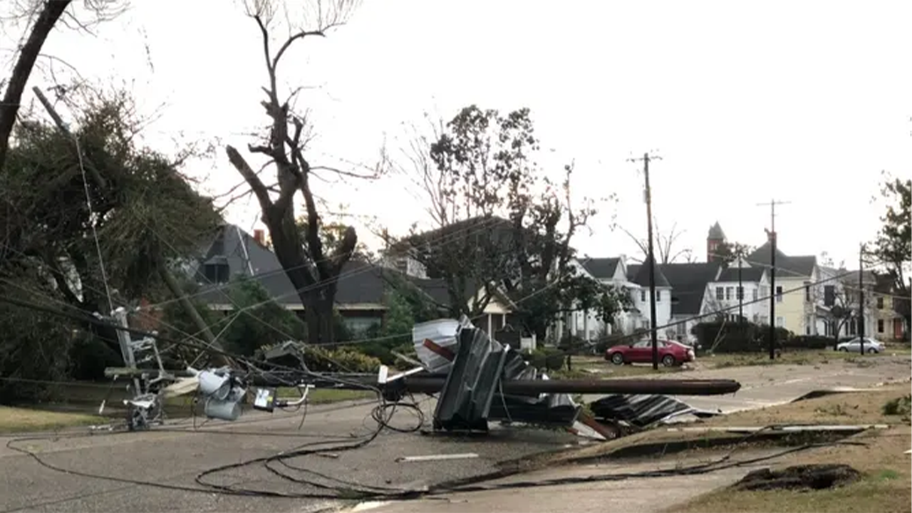 Tornado rips across Alabama forcing ground stop at world’s busiest airport in Atlanta