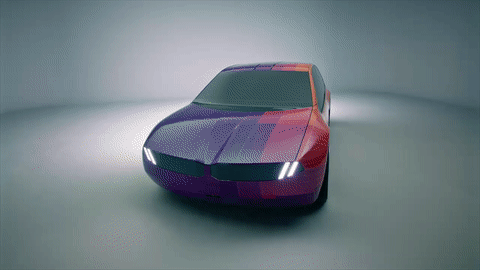 BMW i Vision Dee features color-changing E Ink technology.