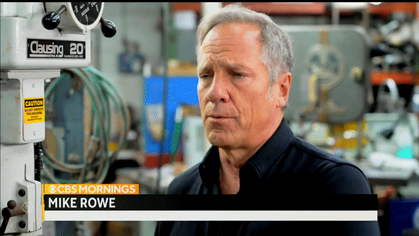 Mike Rowe, host of 'Dirty Jobs,' speaks about the decline in men participating in the workforce.