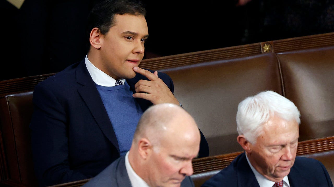 Santos votes for McCarthy to be next House speaker on first