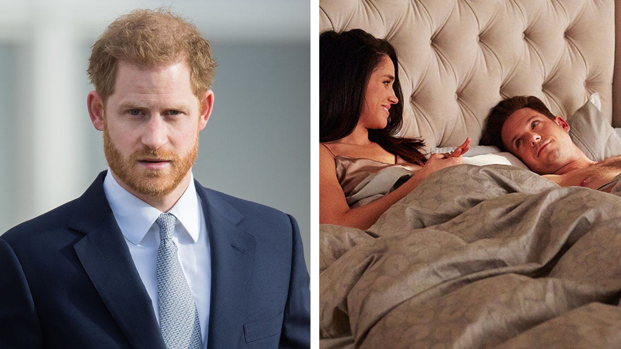 Prince Harry Regrets Watching Meghan Markles Love Scenes In Suits Didnt Need To See Such