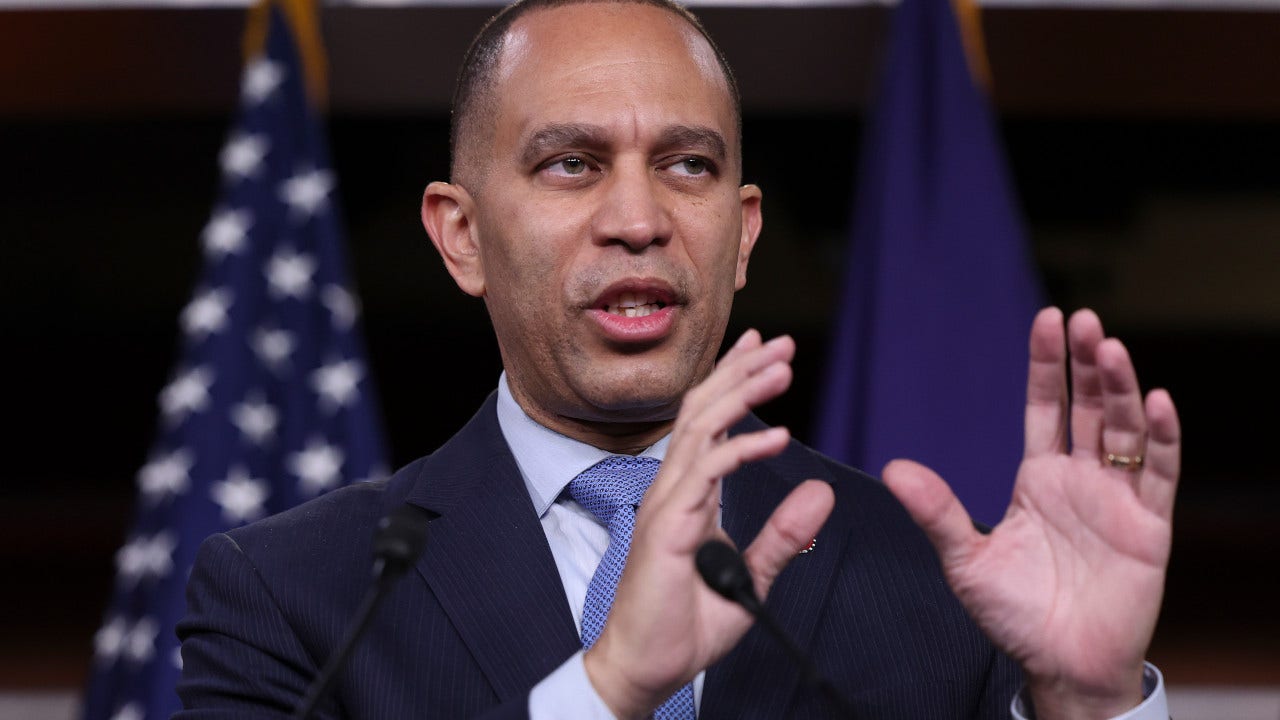 Jeffries grilled on whether Biden pulled 'the rug out' from House Dems on DC crime bill
