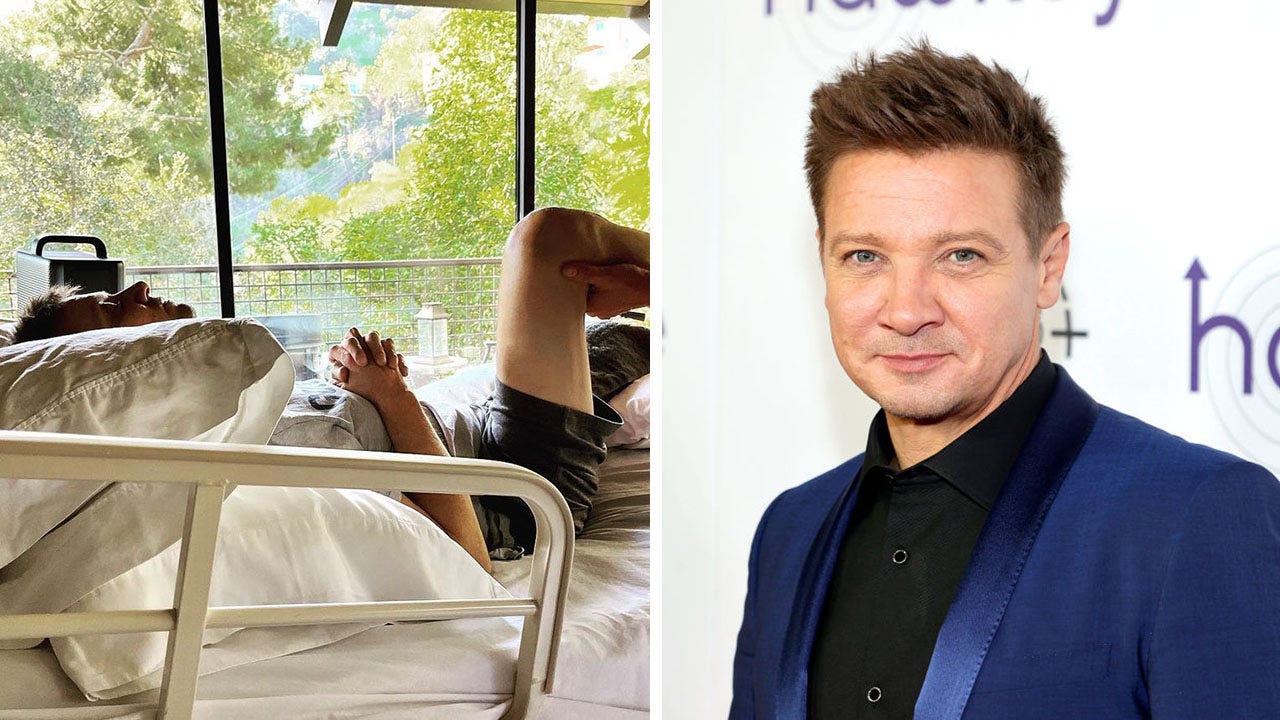 Jeremy Renner is being praised as a real-life hero as more details emerge following his traumatic snowplowing accident. (Jeremy Renner Instagram/Getty)