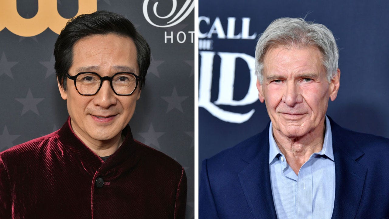 Indiana Jones And Short Round Together Again: Harrison Ford And Ke