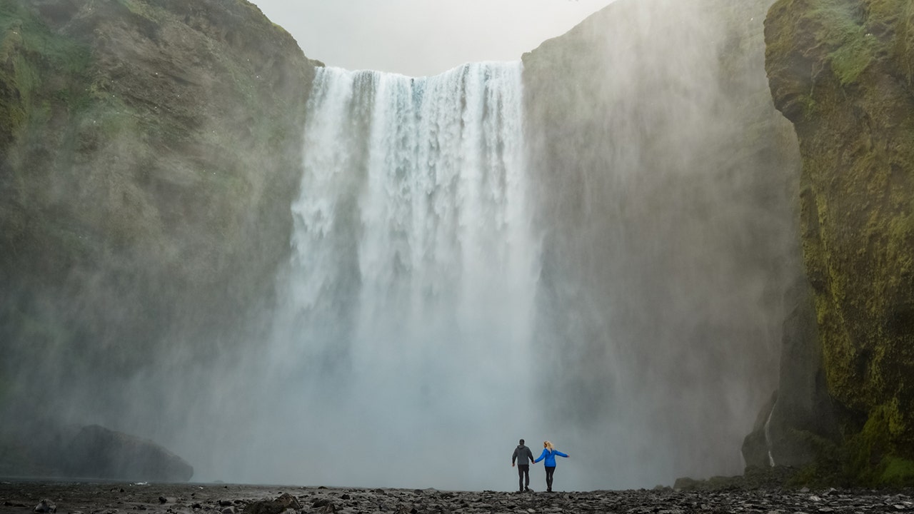 Hudson and Emily iceland