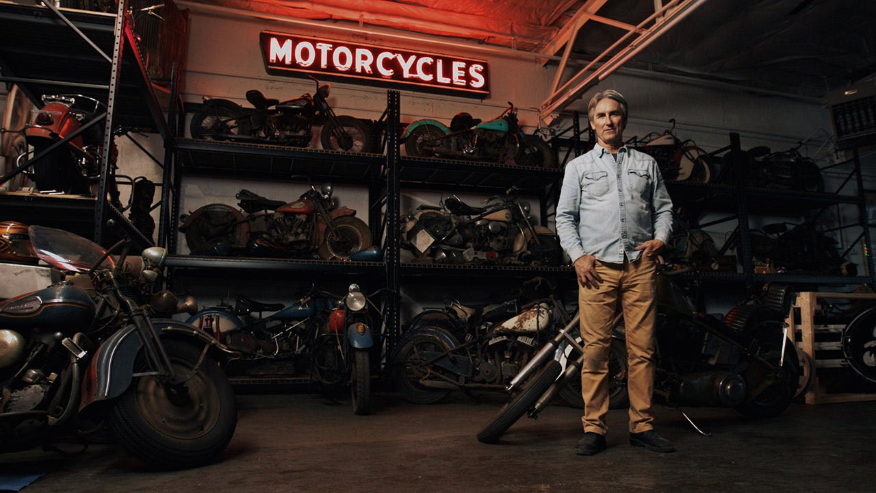 'American Pickers' star Mike Wolfe auctioning his collection of 62 vintage motorcycles