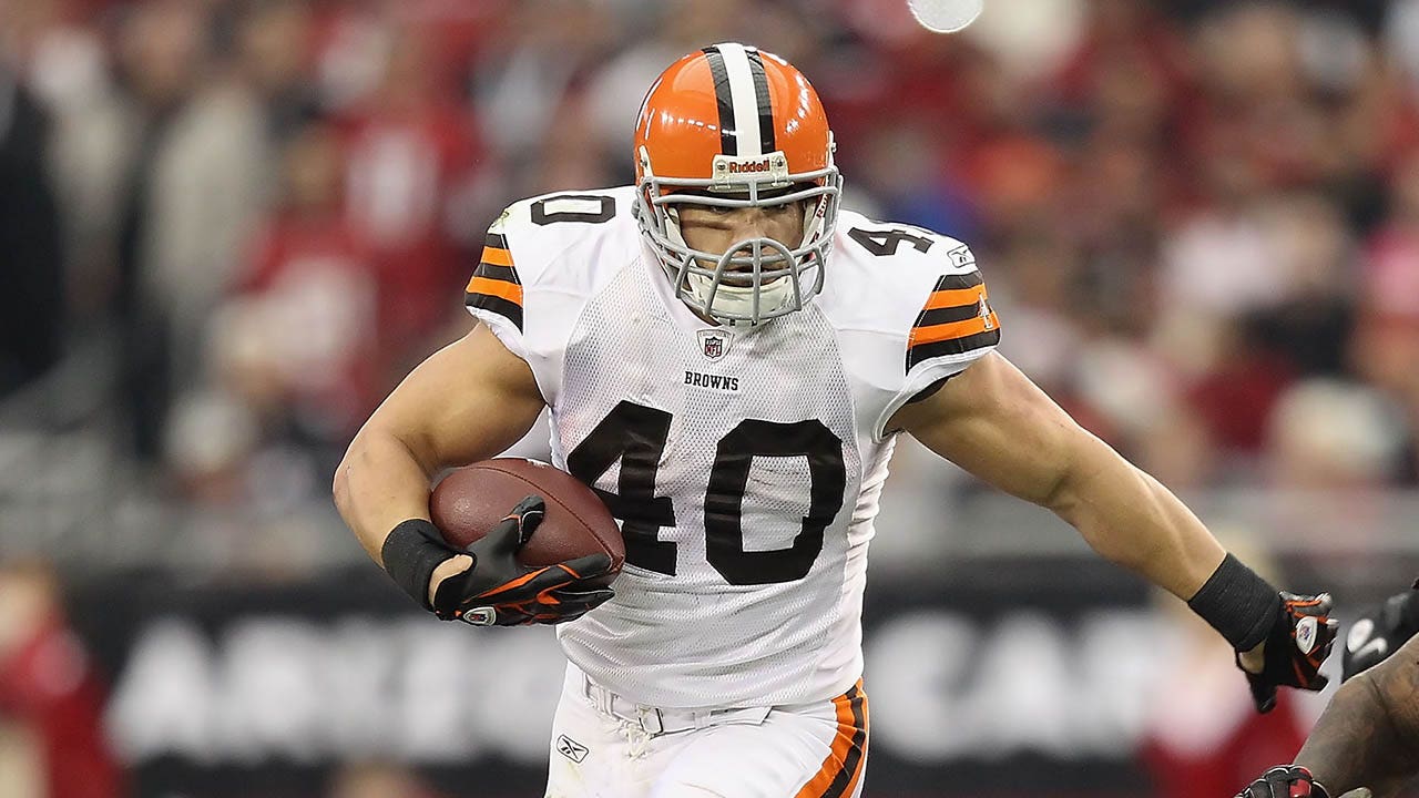 Former NFL running back Peyton Hillis in critical condition after saving his kids from drowning: report