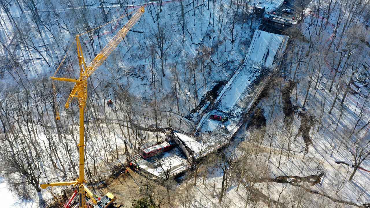 Investigators In 2022 Pittsburgh Bridge Collapse Looking At Damages To   Pittsburgh Bridge Collapse 