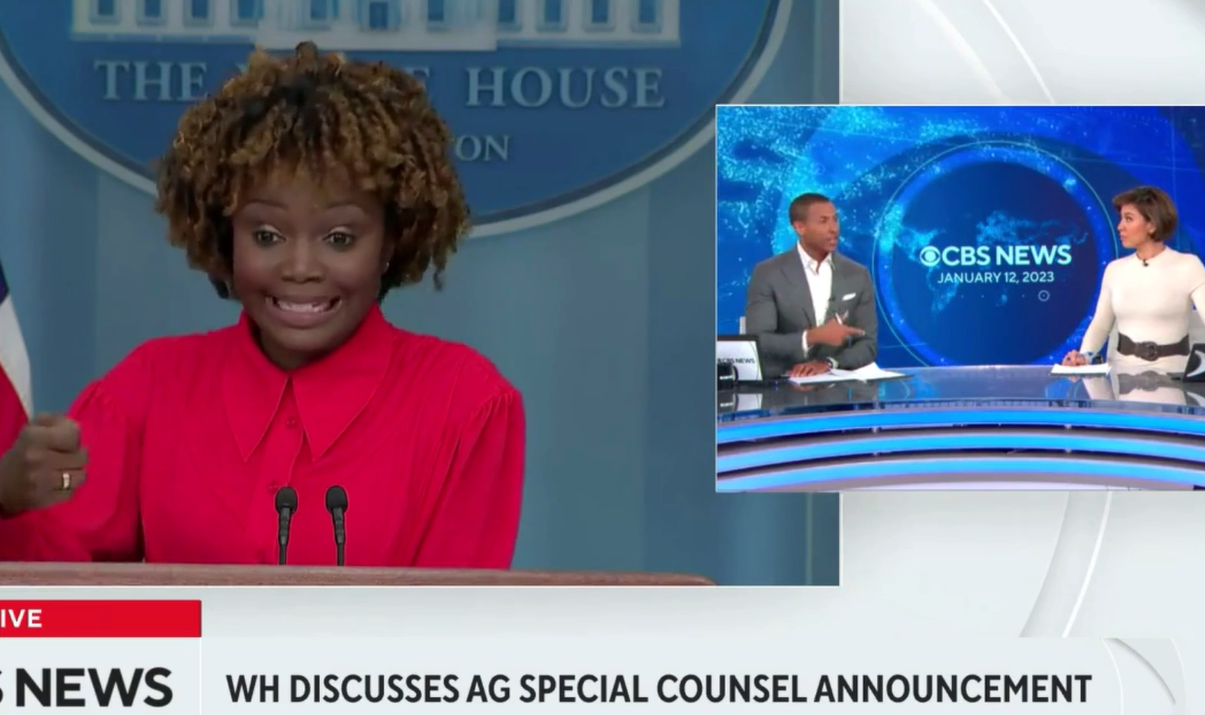 CBS anchors call out Karine JeanPierre’s transparency on Biden docs